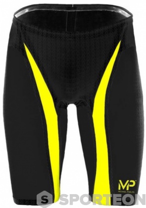 Maillots de bain compétition hommes  Michael Phelps XPRESSO Jammer Black/Yellow