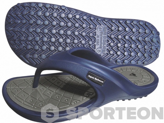 Pantoufles Aqua Sphere Tyre Blue/Grey