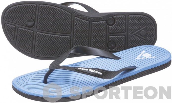 Pantoufles Aqua Sphere Hawaii Blue/Dark Grey