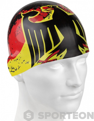 Bonnet de bain Mad Wave Germany Swim Cap