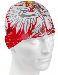 Bonnet de bain Mad Wave Poland Swim Cap