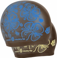 Bonnet de bain Mad Wave Reverse Flora Swim Cap