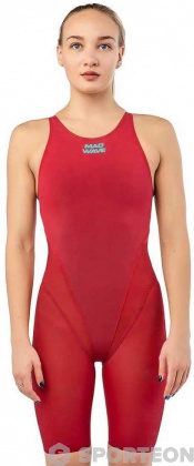 Maillots de bain compétition femme Mad Wave Bodyshell Openback Red