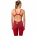 Maillots de bain compétition femme Mad Wave Bodyshell Openback Red