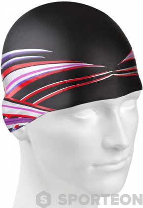 Bonnet de bain Mad Wave Swim Cap Wave