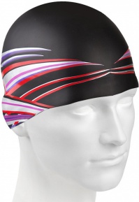 Bonnet de bain Mad Wave Swim Cap Wave