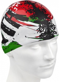 Bonnet de bain Mad Wave Italy Swim Cap