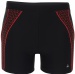 Shorts de natation homme Aqua Sphere Onyx Aqua Fit Boxer Black/Red