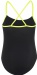 Maillots de bain fille Aqua Sphere Yumi Aqua First Girl Black/Bright Green