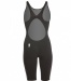 Maillots de bain compétition femme Finis Vapor Pro Open Back Kneeskin Black