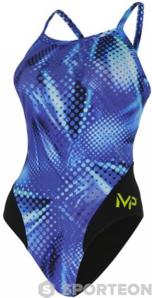 Maillots de bain femme Michael Phelps Mesa Mid Back Royal Blue