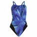 Maillots de bain femme Michael Phelps Mesa Mid Back Royal Blue