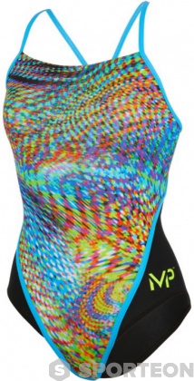 Maillots de bain femme Michael Phelps Snake Racing Back Multicolor/Black