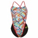 Maillots de bain femme Michael Phelps Subway Open Back Multicolor/Black