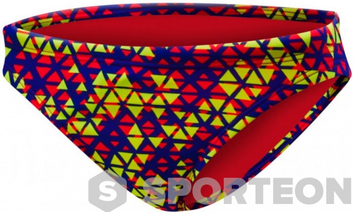 Maillot de bain deux pièces Tyr Modena Mini Bikini Bottom Red/Yellow