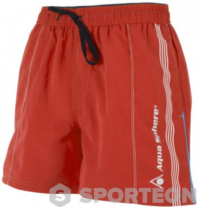 Shorts de natation homme Aqua Sphere Mississippi Coral/Light Blue