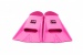 Palmes de natation BornToSwim Junior Short Fins Pink