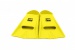 Palmes de natation BornToSwim Junior Short Fins Yellow