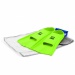 Palmes de natation BornToSwim Junior Short Fins Green