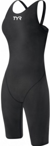 Maillots de bain compétition femme Tyr Tracer B-Series Short John Black