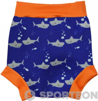 Maillots de bain bebe Splash About Happy Nappy Shark Orange