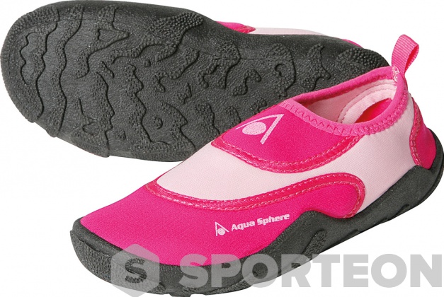 Chaussures aquatiques pour enfants Aqua Sphere Beachwalker Kids Pink/Light Pink