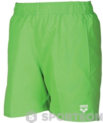 Shorts de bain garçon Arena Fundamentals Boxer Junior Leaf/White