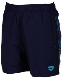 Shorts de natation homme Arena Fundamentals Embroidery Boxer Junior Navy/Turquoise