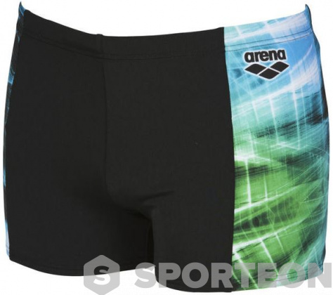 Maillots de bain homme Arena Cyber Short Black/Sea Blue