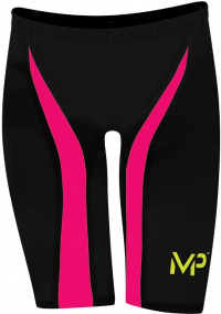 Maillots de bain compétition hommes  Michael Phelps XPRESSO Jammer Black/Pink