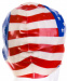 Bonnet de bain Mad Wave USA Swim Cap