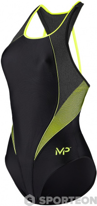 Maillots de bain femme Michael Phelps Hanoi Black/Bright Yellow