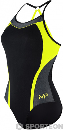 Maillots de bain femme Michael Phelps Kuta Black/Bright Yellow