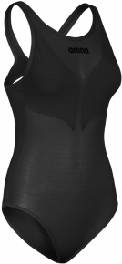 Maillots de bain compétition femme Arena Powerskin Carbon Duo Top Black