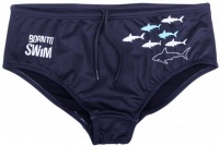 Maillots de bain homme BornToSwim Sharks Brief Black