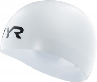 Bonnet de bain Tyr Tracer-X Racing Swim Cap White