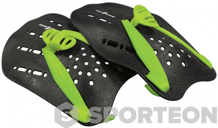 Plaquettes de natation Mad Wave Paddles Black