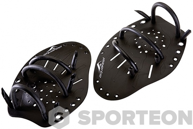 Plaquettes de natation Aquafeel Pro Paddles Black