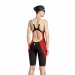 Maillots de bain compétition femme Aquafeel N2K Openback I-NOV Racing Black/Red