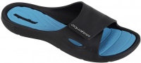 Pantoufles pour femmes Aquafeel Profi Pool Shoes Women Black/Turquoise