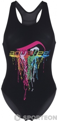 Maillots de bain femme Aquafeel Watercolors Aquafeelback Black/Multi