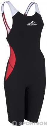 Maillots de bain compétition femme Aquafeel N2K Closedback I-NOV Racing Black/Red