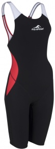 Maillots de bain compétition femme Aquafeel N2K Closedback I-NOV Racing Black/Red