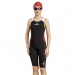 Maillots de bain compétition femme Aquafeel N2K Closedback I-NOV Racing Black/Red