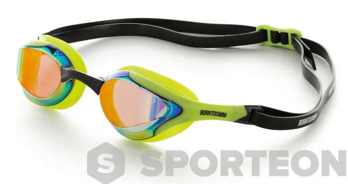 Lunettes de natation BornToSwim Elite Mirror Swim Goggles