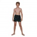 Maillots de bain garcon Speedo JungleRoar Allover 13 Watershort Boy Black/Venom/Aquamint