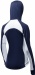 Sweatshirt pour femmes Tyr Female Victory Warm-Up Jacket Navy/White