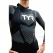 Combinaisons femme Tyr Hurricane Wetsuit Cat 5 Women Black/Turquoise/Fuchsia