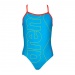 Maillots de bain fille Arena Kids Girl One Piece Turquoise/Nectarine