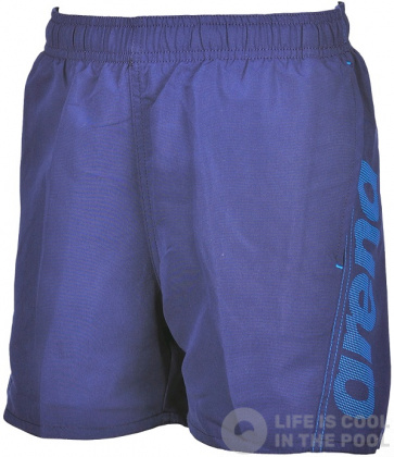 Shorts de bain garçon Arena Fundamentals Arena Logo Boxer Junior Navy/Turquoise